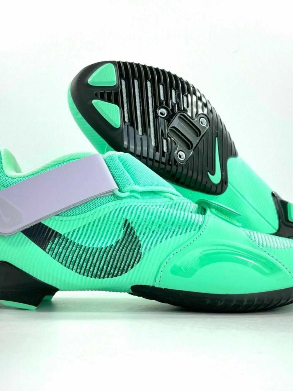 Nike SuperRep Cycle Green Glow Infinite Lilac CJ0775-305 Women's Cycling Shoes